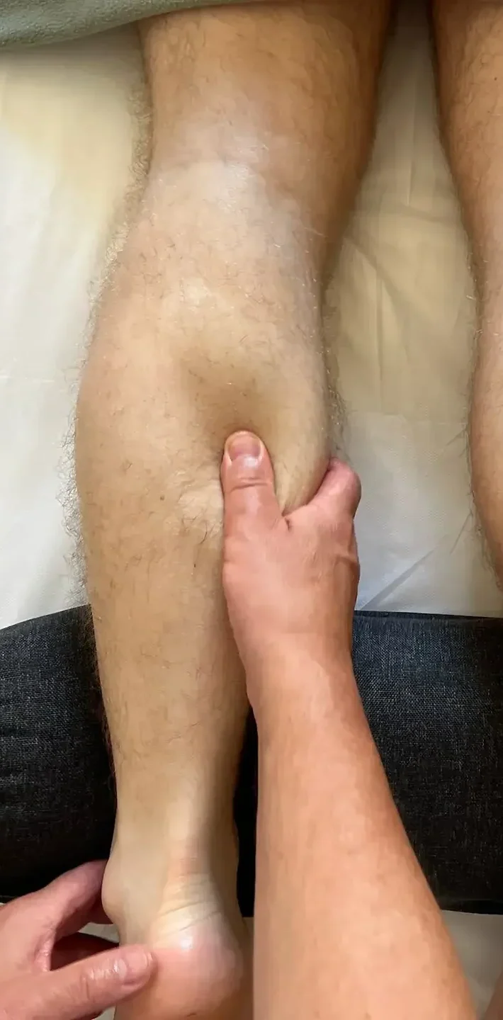 massage i Brøndby · Muskelterapi massage af underben